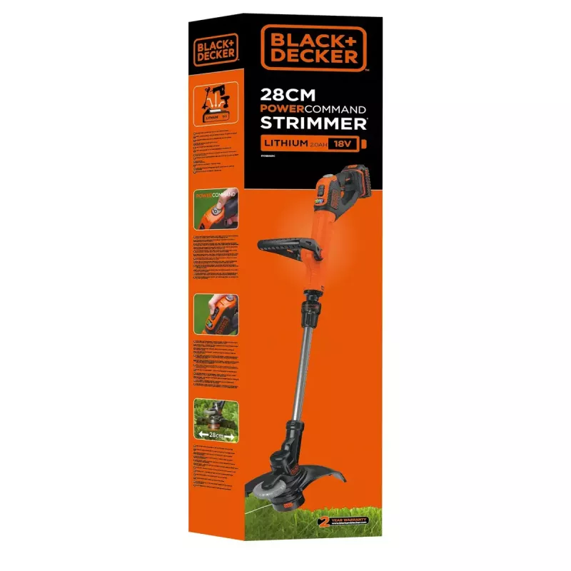 Decespugliatore a filo Black & Decker STC1820CM-QW