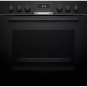 Set elettrodomestici da incasso Bosch HEB517BB4 + NVS645CB6E piano cottura a induzione a zone elettrico