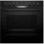 Set elettrodomestici da incasso Bosch HEB517BB4 + NVS645CB6E piano cottura a induzione a zone elettrico