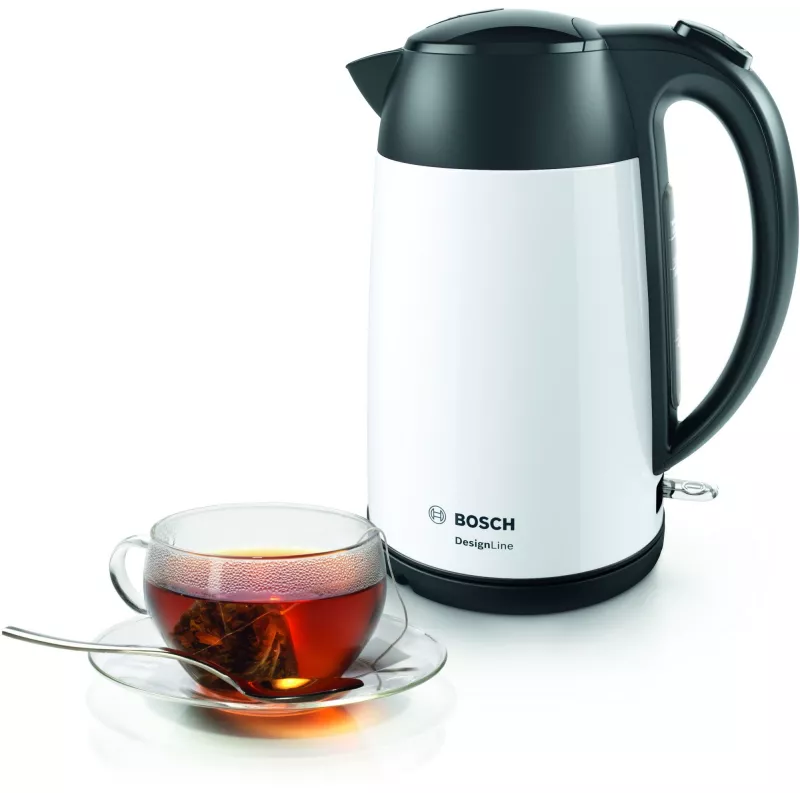 Bollitore elettrico Bosch TWK3P421 1,7 L 2400 W nero, bianco