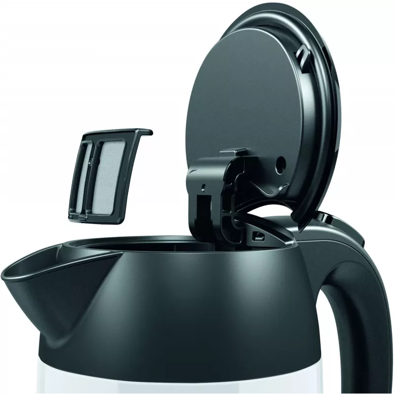 Bollitore elettrico Bosch TWK3P421 1,7 L 2400 W nero, bianco