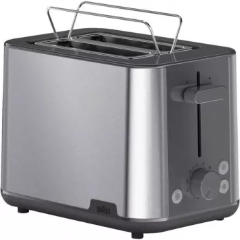 Braun HT 1510 GY 6 2 fette 900 W grigio, acciaio inox