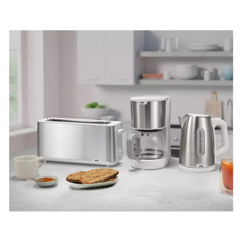 Tostapane Braun HT 1610 1030 W acciaio inox bianco