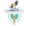 Bagno per uccelli Gardena 11420-20 bianco 250mm x 250mm