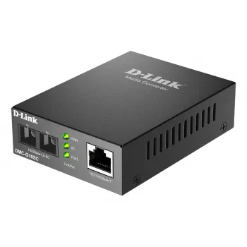 Convertitore multimediale D-Link DMC-G10SC/E 100/1000BaseT a 1000BaseLX SC fibra ottica