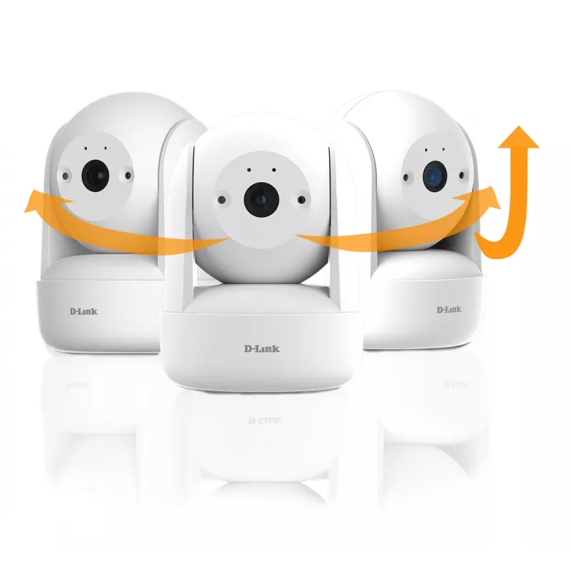 Telecamera Wi-Fi 2K con rotazione e inclinazione D-Link