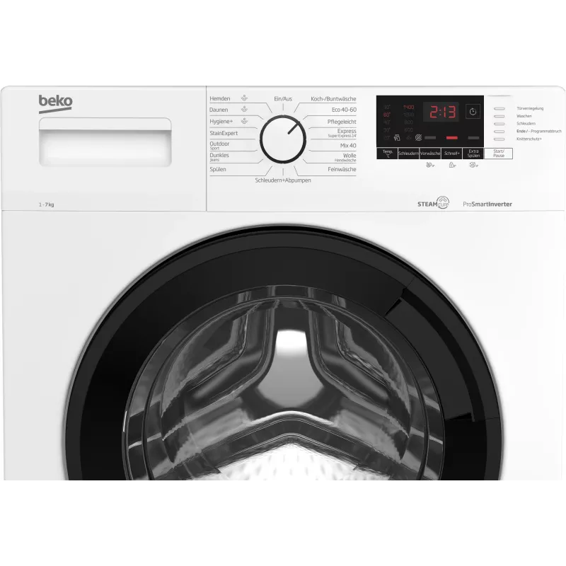 Lavatrice Beko WML71432NPA a carica frontale 7 kg 1400 giri/min bianca