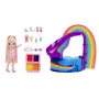 Rainbow High Little Pool Day with Blush 522249-EUC playset con personaggio giocattolo, dai 6 anni