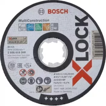 Disco da taglio Bosch X-LOCK MULTI CONSTRUCTION