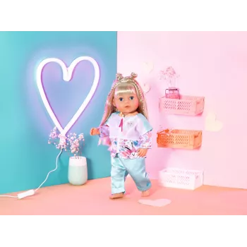 Set di vestiti per bambole Zapf Creation BABY born Casual Outfit Aqua 3 anni
