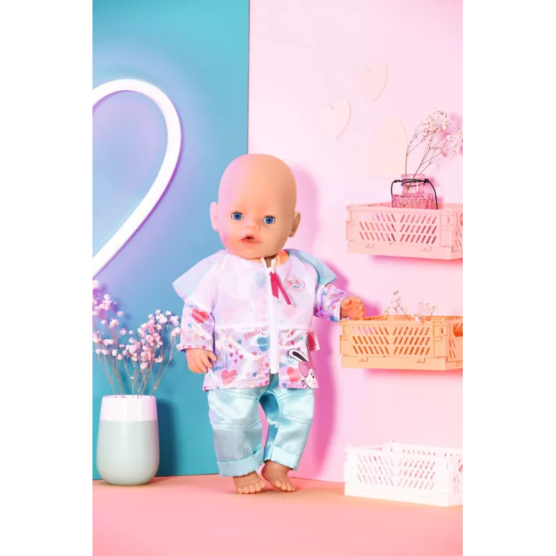 Set di vestiti per bambole Zapf Creation BABY born Casual Outfit Aqua 3 anni