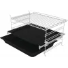 Gorenje BOS6737E13X forno elettrico da incasso, 77 l, 60 cm, classe energetica A, riscaldamento grill/ventilato/convenzionale, acciaio inox