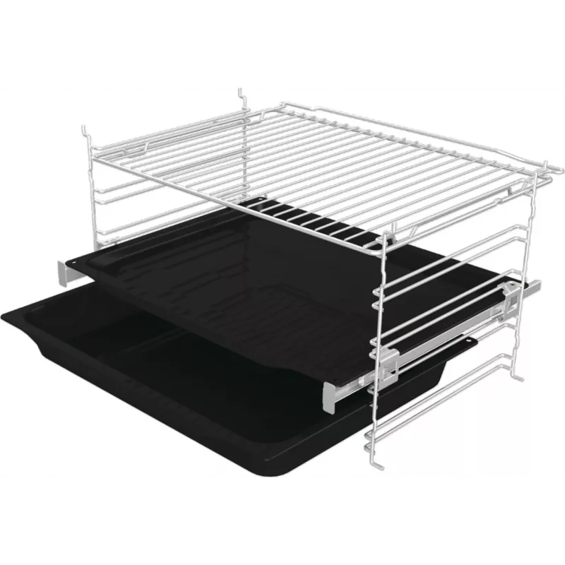 Gorenje BOS6737E13X forno elettrico da incasso, 77 l, 60 cm, classe energetica A, riscaldamento grill/ventilato/convenzionale, acciaio inox