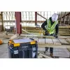 DeWALT TSTAK DWST82732-1 portablocco con clip e luce LED a 180°, giallo/nero