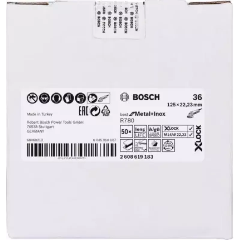 Bosch R780 disco abrasivo