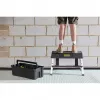 Stanley FatMax FMST81083-1 cassetta portautensili con gradino, plastica, carico 30 kg, nero/giallo