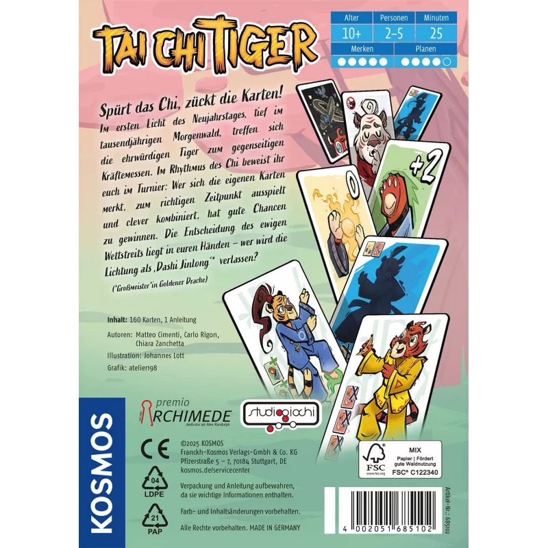 Kosmos 47856037 Gioco da tavolo/carte 25 min Strategia