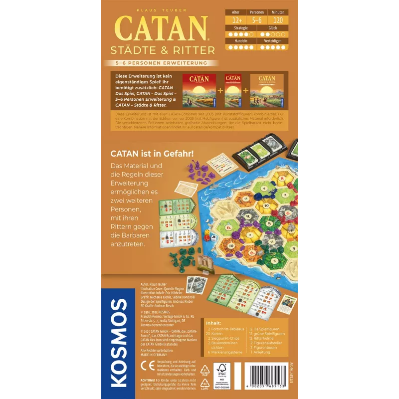 Kosmos 47855909 Gioco da tavolo/carte 120 min Strategia