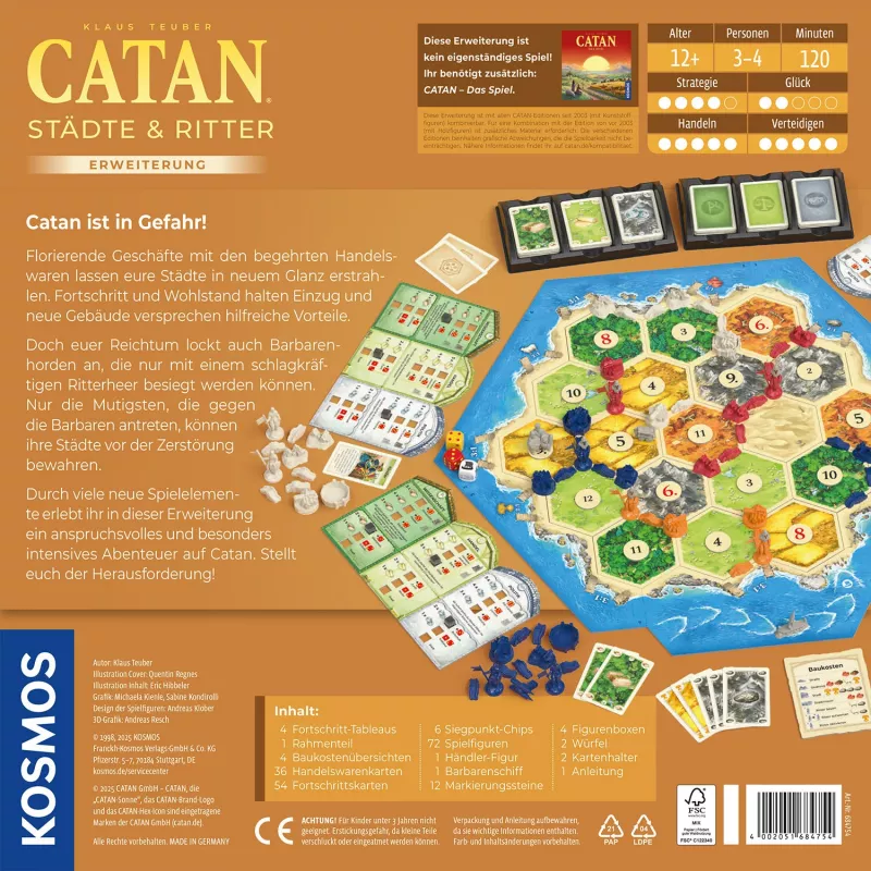Kosmos 47856376 Gioco da tavolo/carte 120 min Strategia