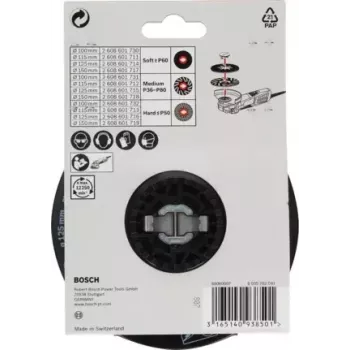 Bosch 2 608 601 711 Accessorio smerigliatrice angolare Platorello