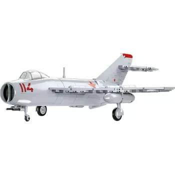 Cobi Gioco di costruzione MiG-17 codice NATO Fresco modello 5823 – set di mattoncini di Cobi