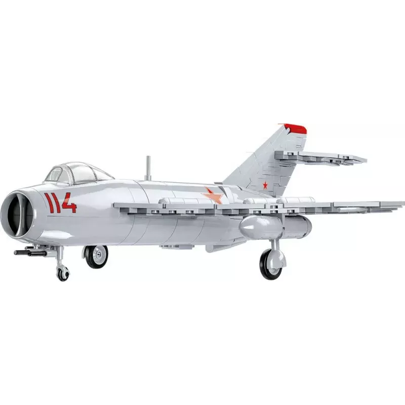 Cobi Gioco di costruzione MiG-17 codice NATO Fresco modello 5823 – set di mattoncini di Cobi