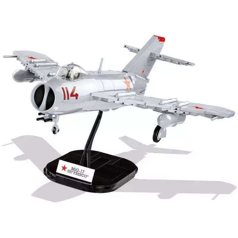 Cobi Gioco di costruzione MiG-17 codice NATO Fresco modello 5823 – set di mattoncini di Cobi