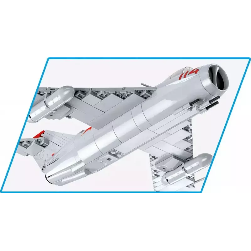 Cobi Gioco di costruzione MiG-17 codice NATO Fresco modello 5823 – set di mattoncini di Cobi