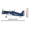 Mattoncini COBI F4F Wildcat Northrop Grumman 375 pezzi