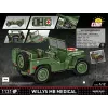 Cobi COBI-2806 Willys MB Medical set di costruzioni, 1131 pezzi, serie Historical Collection, plastica, 10+