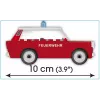 Set costruzioni Cobi Trabant 601 Universal Feuerwehr modello 24555, mattoncini da costruzione