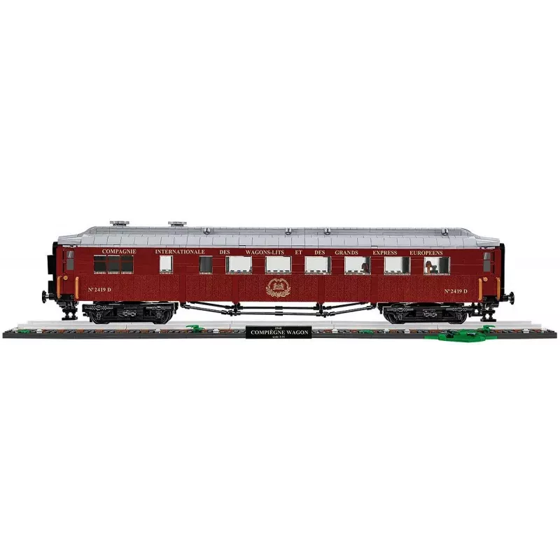Cobi COBI-6289 Vagone di Compiègne (22 giugno 1940) set di costruzioni, 2001 pezzi, Historical Collection, plastica, da 10 anni