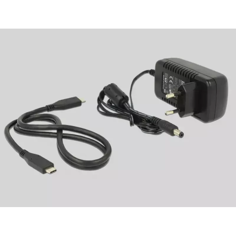 Delock - Docking station HDD alloggiamenti: 1 - SATA 6Gb/s - USB 3.1 (Gen 2) - nero (63958)