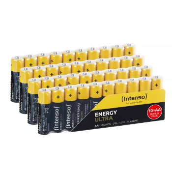 Batteria usa e getta Intenso 7501520 Energy Ultra Alcalina AA Mignon confezione da 40