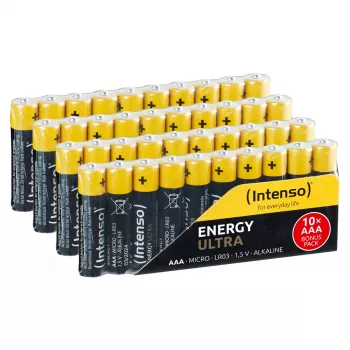Batteria usa e getta Intenso 7501510 Energy Ultra Alcalina AAA Micro confezione da 40
