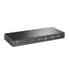 TP-Link switch di rete rackmount 24 porte 10/100Mbps, unmanaged, Fast Ethernet (10/100), full duplex, montaggio a rack, 1U