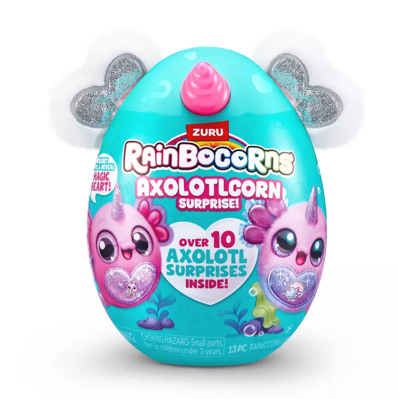 Rainbocorns Axolotlcorn Surprise, animale, 3 anni, multicolore