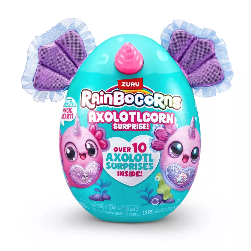 Rainbocorns Axolotlcorn Surprise, animale, 3 anni, multicolore