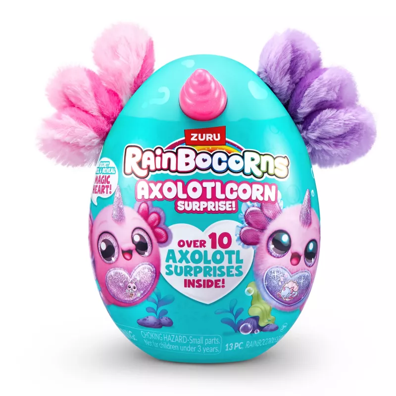 Rainbocorns Axolotlcorn Surprise, animale, 3 anni, multicolore