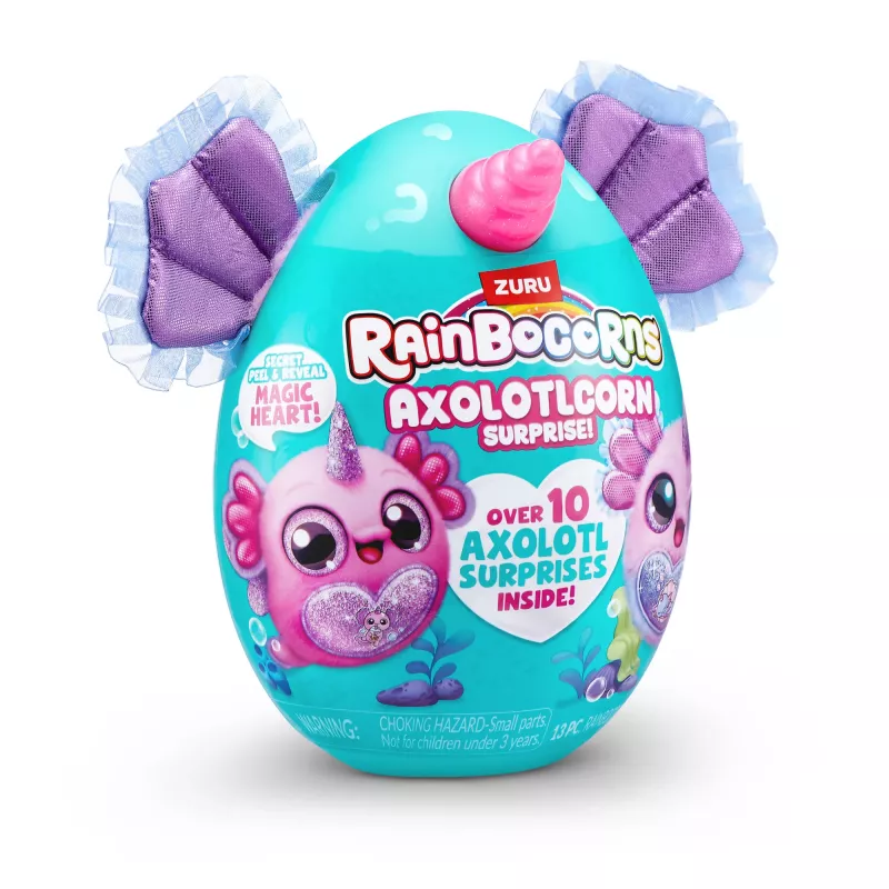 Rainbocorns Axolotlcorn Surprise, animale, 3 anni, multicolore