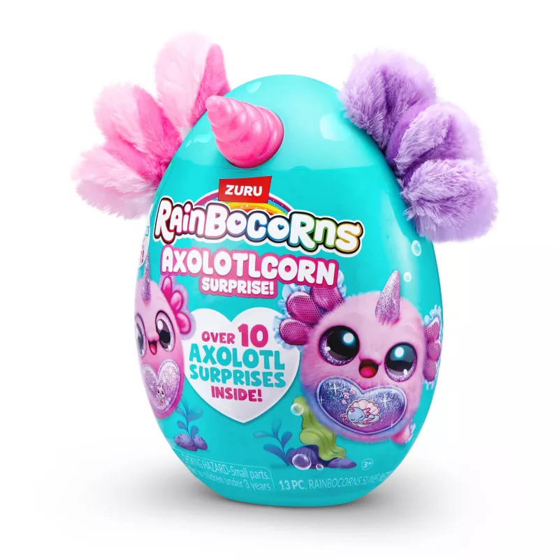 Rainbocorns Axolotlcorn Surprise, animale, 3 anni, multicolore