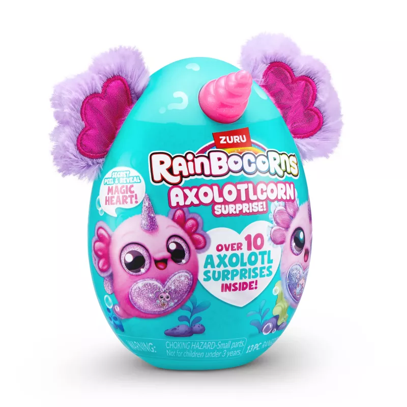 Rainbocorns Axolotlcorn Surprise, animale, 3 anni, multicolore