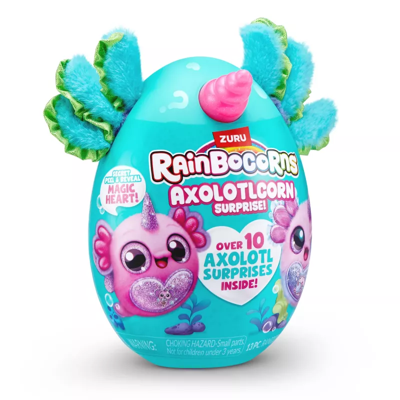 Rainbocorns Axolotlcorn Surprise, animale, 3 anni, multicolore