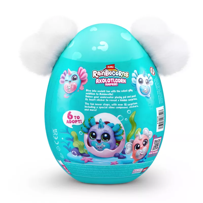 Rainbocorns Axolotlcorn Surprise, animale, 3 anni, multicolore