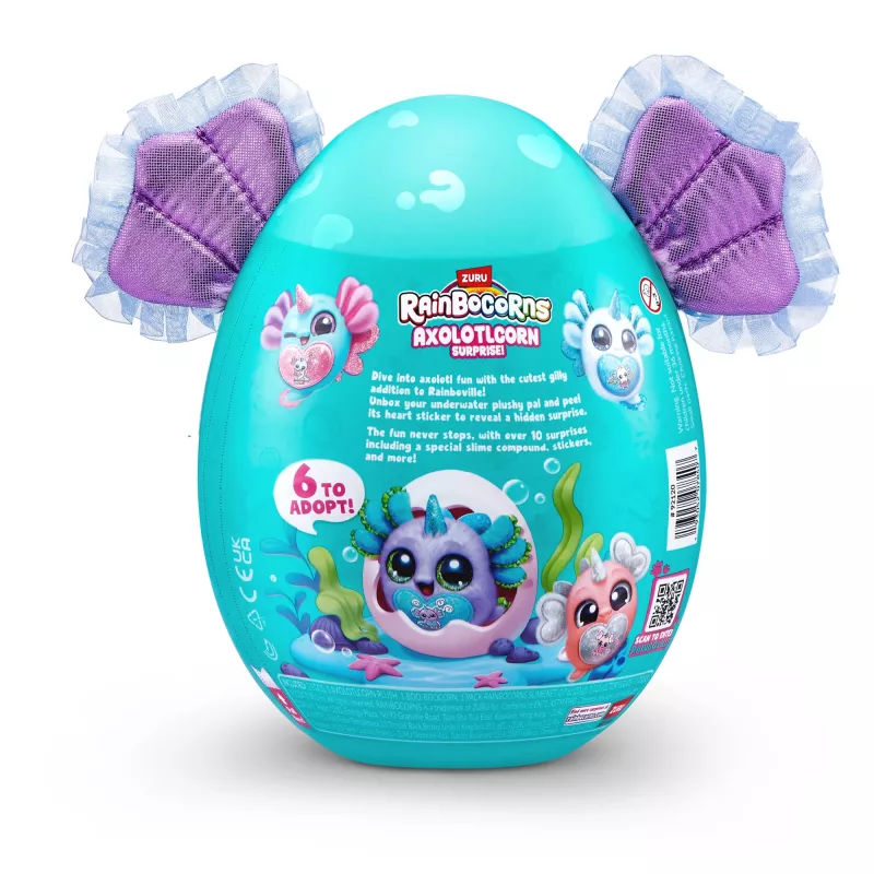 Rainbocorns Axolotlcorn Surprise, animale, 3 anni, multicolore