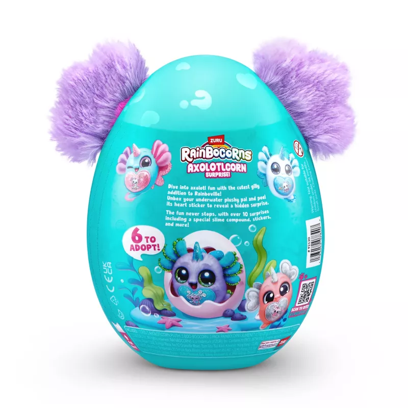 Rainbocorns Axolotlcorn Surprise, animale, 3 anni, multicolore