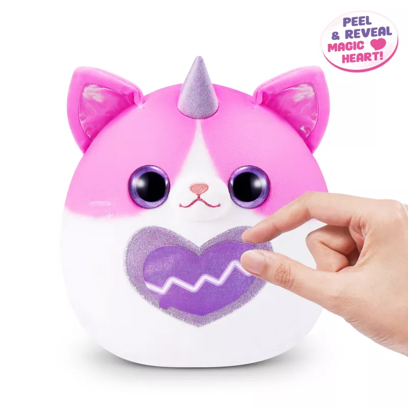 Peluche Zuru Rainbocorns Kitty Mania, multicolore, da 3 anni