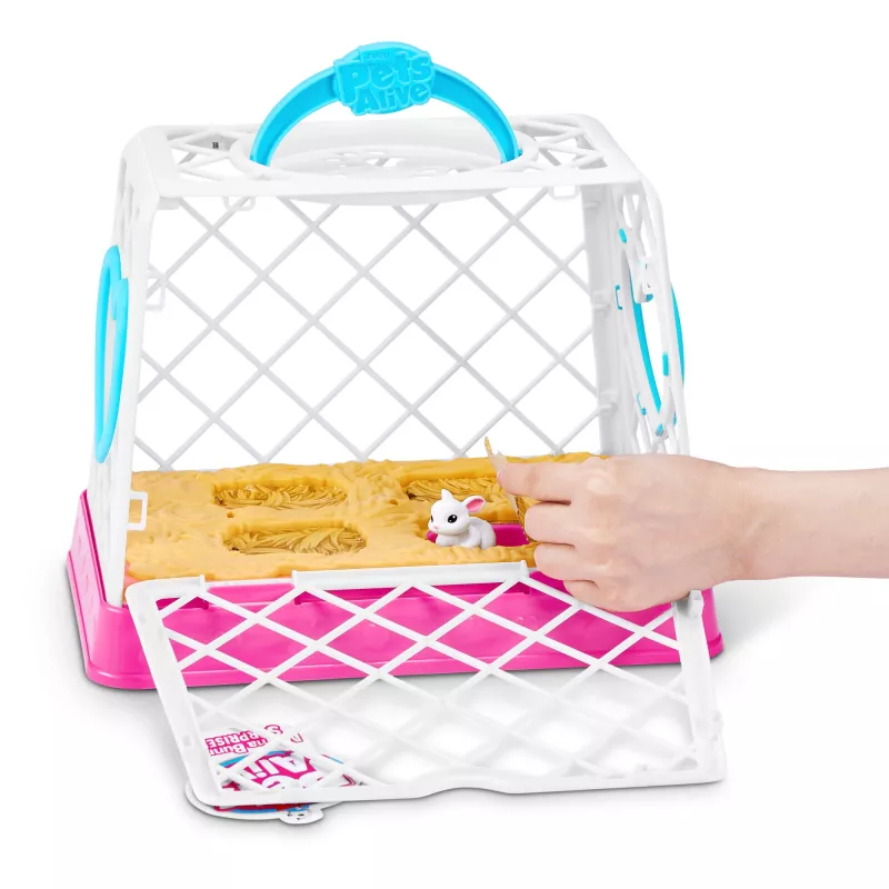 Peluche Zuru Mama Bunny & Baby Surprise, coppia di peluche interattivi, assortiti