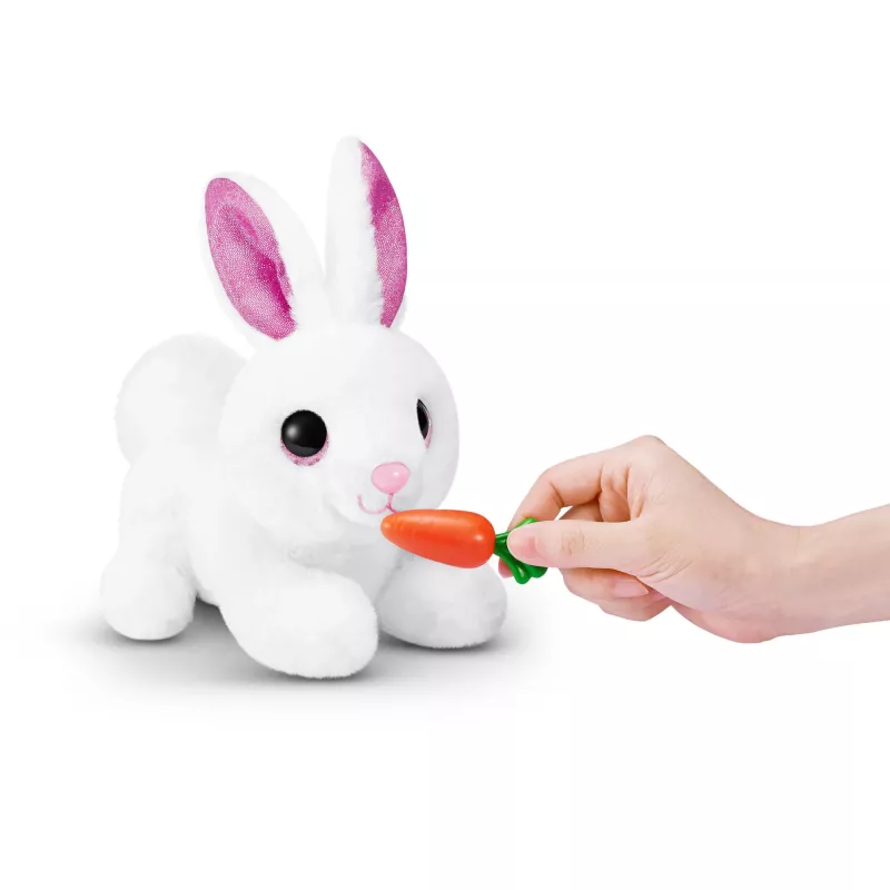 Peluche Zuru Mama Bunny & Baby Surprise, coppia di peluche interattivi, assortiti