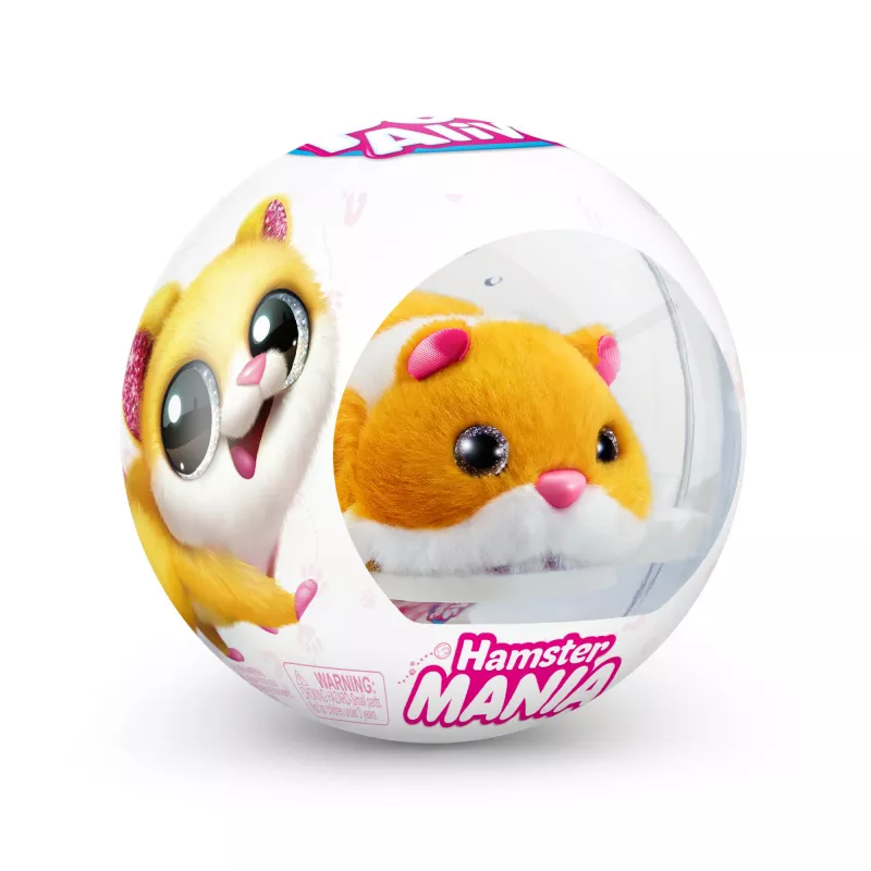 Criceto giocattolo Zuru Pets Alive Hamster Mania — criceto interattivo a batteria, da 3 anni, AAA